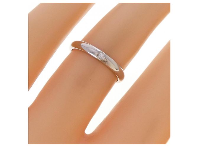 Cartier Platine 950 Bandring mit Diamant - Ansicht 5