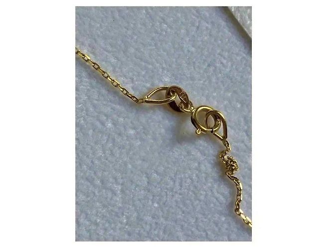 Autre Marque Collana in oro giallo con catene pendenti D'oro - vista 4