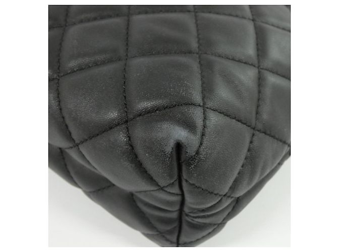 Borsa Chanel 98586 in pelle d'agnello nera Nero - vista 3