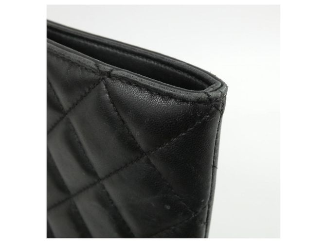 Borsa Chanel 98586 in pelle d'agnello nera Nero - vista 6