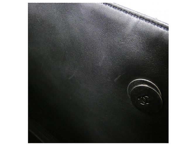 Borsa Chanel 98586 in pelle d'agnello nera Nero - vista 9