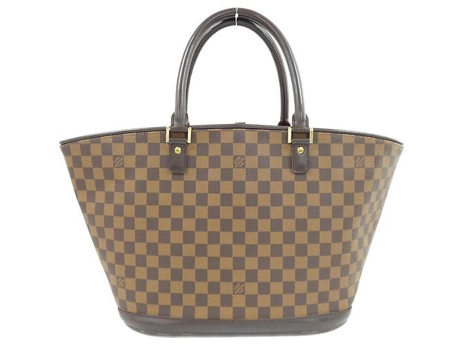 Borsa Louis Vuitton Damier Manosque GM Damier ebene - vista 2