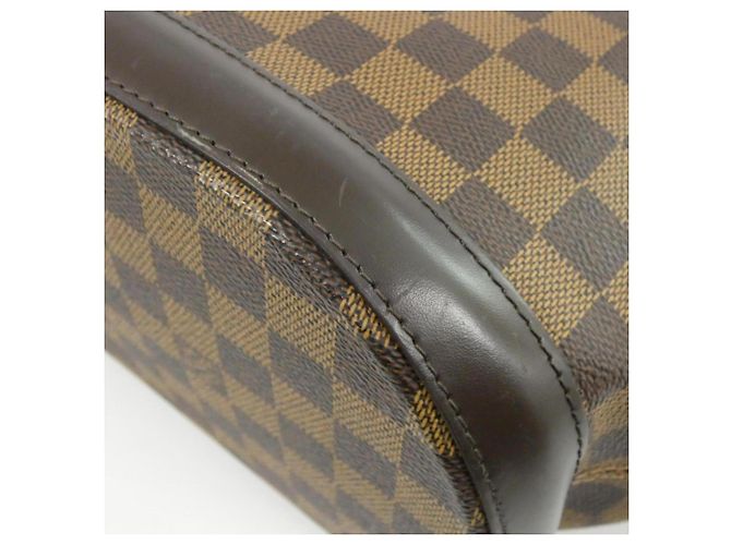 Borsa Louis Vuitton Damier Manosque GM Damier ebene - vista 3