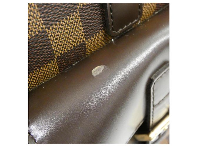 Borsa Louis Vuitton Damier Manosque GM Damier ebene - vista 4