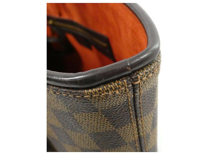 Borsa Louis Vuitton Damier Manosque GM Damier ebene - vista 5