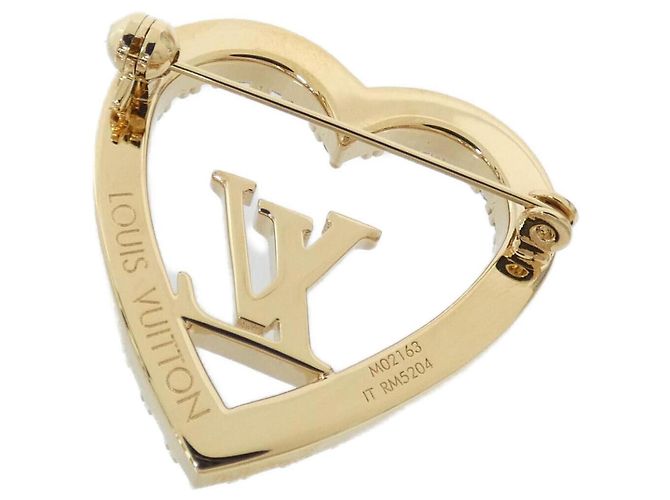Spilla My LV Love Louis Vuitton D'oro - vista 2