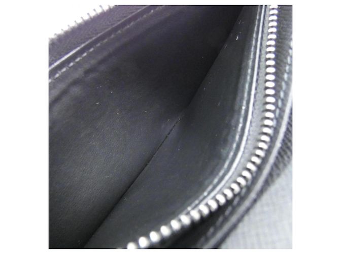 Portafoglio Louis Vuitton Monogram Eclipse Brazza Nero - vista 6