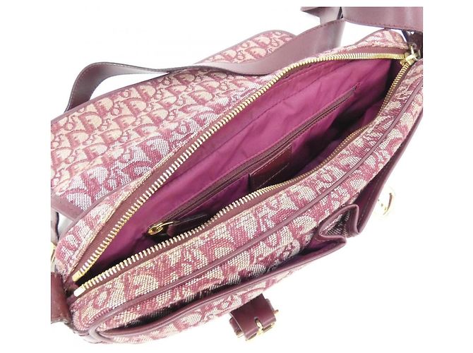 Borsa a tracolla Christian Dior SLO44036 Bordò - vista 10