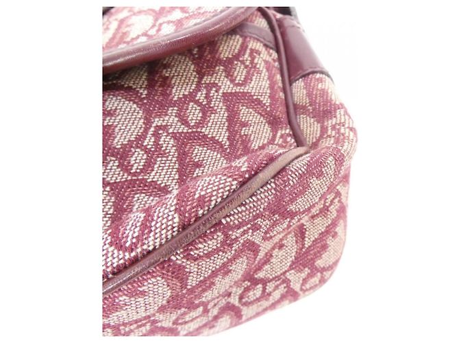 Borsa a tracolla Christian Dior SLO44036 Bordò - vista 3