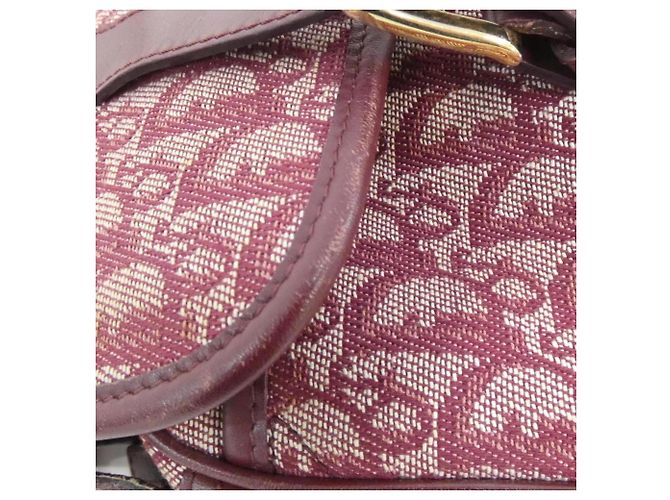 Borsa a tracolla Christian Dior SLO44036 Bordò - vista 5