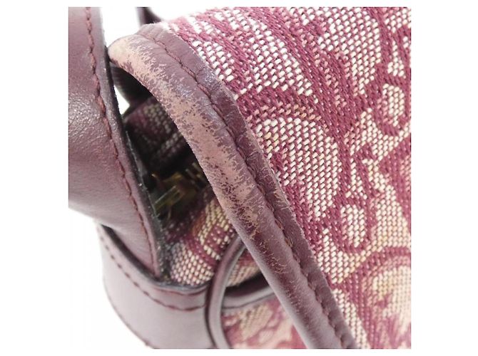 Borsa a tracolla Christian Dior SLO44036 Bordò - vista 6