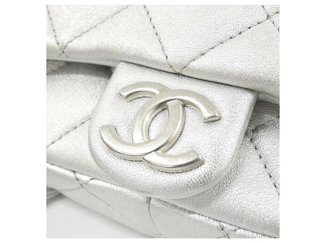 Zaino Chanel AS4621 Argento - vista 4