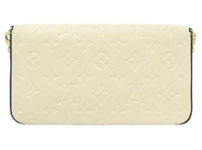 Louis Vuitton Monogram Empreinte Pochette Felicie Bianco - vista 2