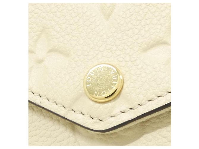 Louis Vuitton Monogram Empreinte Pochette Felicie Bianco - vista 4