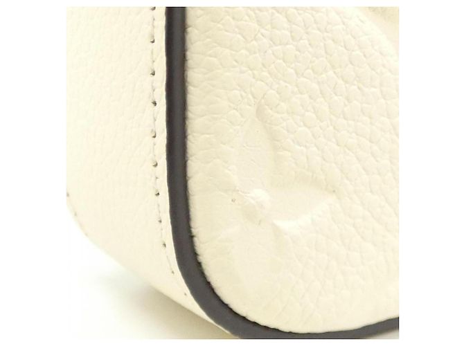 Louis Vuitton Monogram Empreinte Pochette Felicie Bianco - vista 5