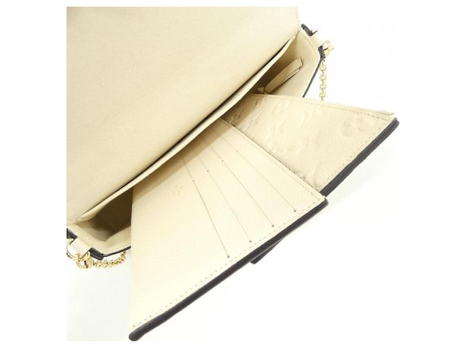 Louis Vuitton Monogram Empreinte Pochette Felicie Bianco - vista 8