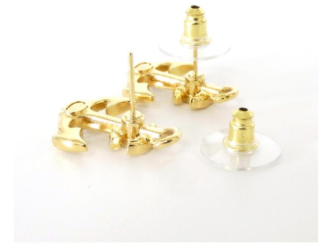 Orecchini a lobo Chanel ABF076 D'oro - vista 3
