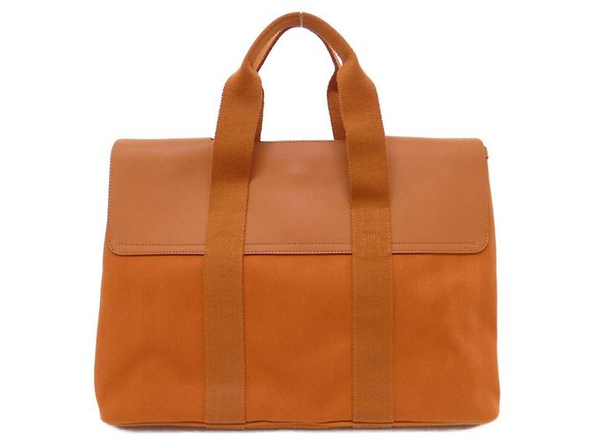 Hermès Sac à main Hermes Valparaiso MM Marron - vue 2