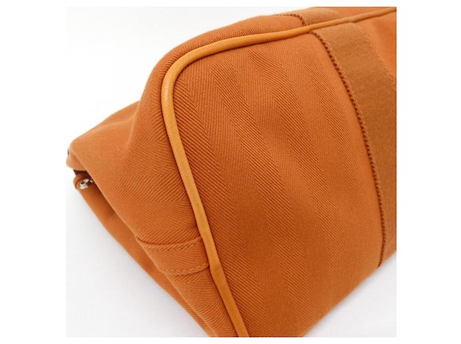 Hermès Sac à main Hermes Valparaiso MM Marron - vue 4