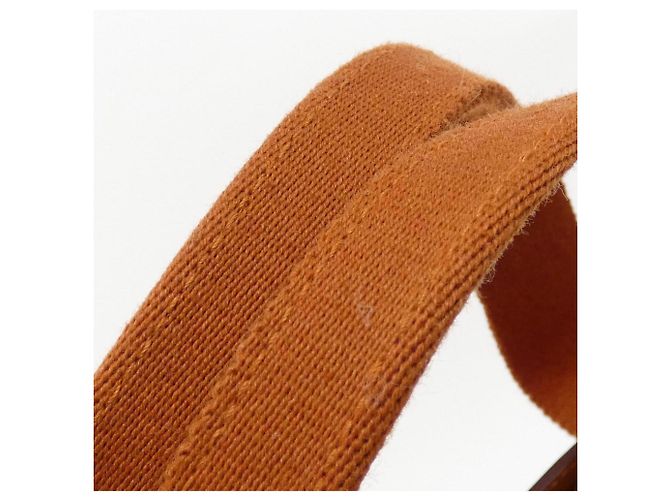 Hermès Sac à main Hermes Valparaiso MM Marron - vue 5