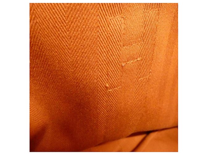 Hermès Sac à main Hermes Valparaiso MM Marron - vue 7