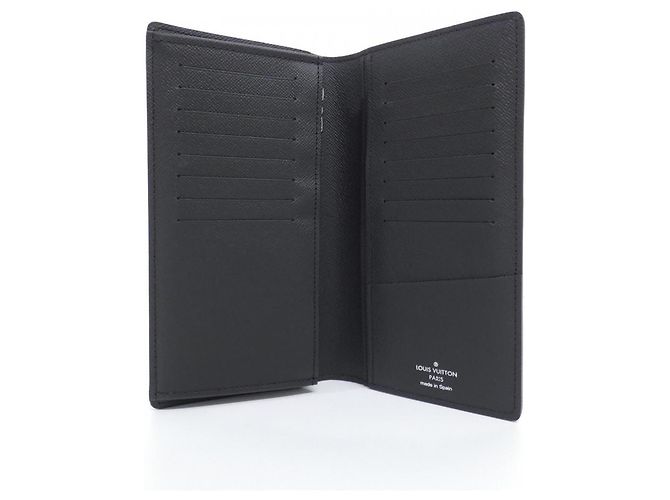 Cartera Louis Vuitton Monogram Eclipse Brazza Negro - vista 2