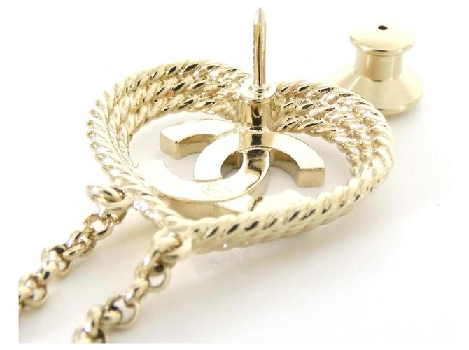 Chanel ABD095 Spilla a perno Bianco D'oro - vista 3