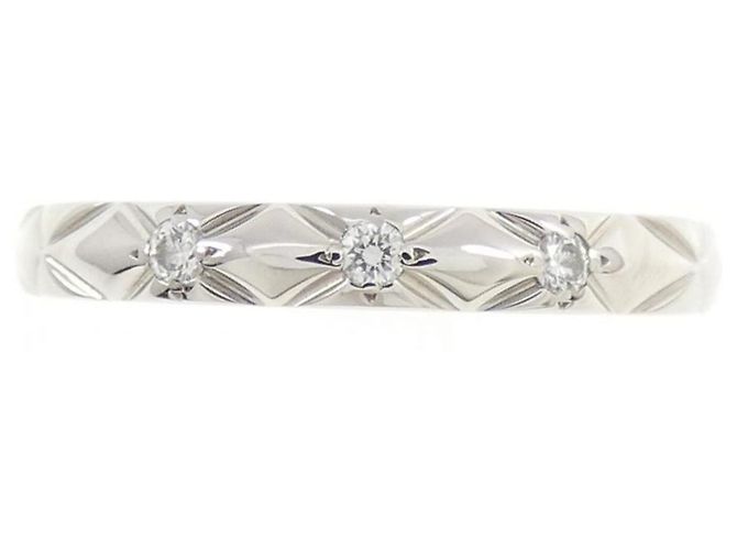 Anello a fascia con diamante Chanel - vista 2