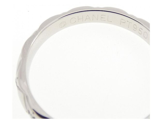 Anello a fascia con diamante Chanel - vista 4