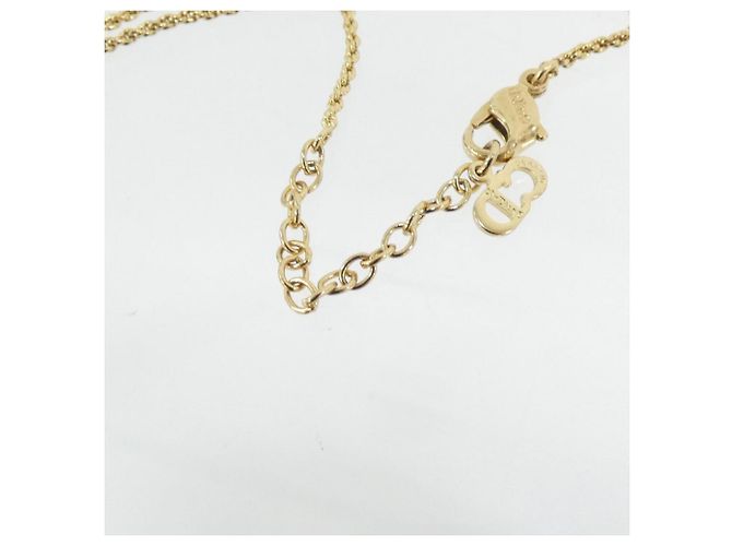 Collana Christian Dior Clear, Gold, and Red Rosso D'oro - vista 4
