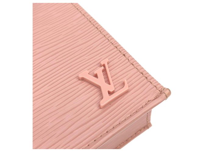 Borsa a Spalla Louis Vuitton Epi Petite Sac Plat Marrone - vista 4