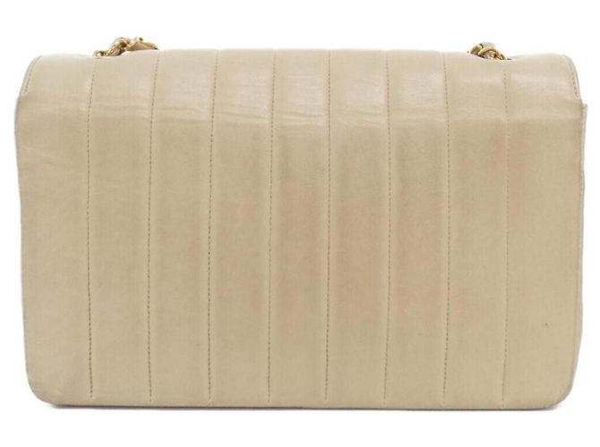 Borsa a Spalla Chanel 01168 Beige - vista 2