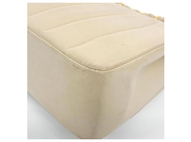 Borsa a Spalla Chanel 01168 Beige - vista 3
