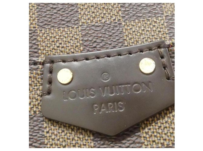 Borsa a tracolla Louis Vuitton Damier South Bank Damier ebene - vista 4