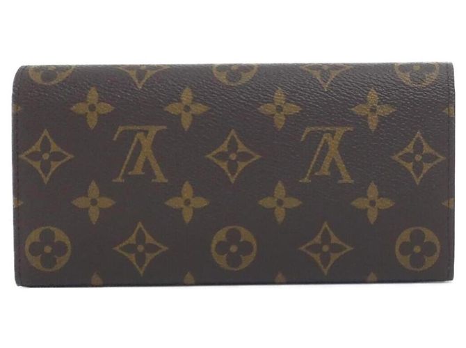 Cartera Louis Vuitton Monogram Portefeuille Emilie Castaño Fucsia - vista 2