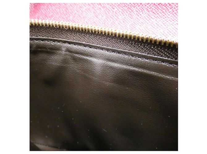 Cartera Louis Vuitton Monogram Portefeuille Emilie Castaño Fucsia - vista 7