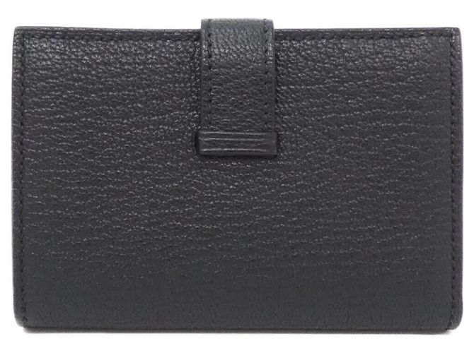 Hermès Bearn Mini Wallet Schwarz Golden - Ansicht 2