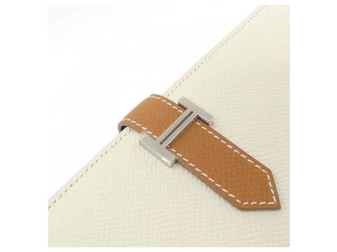 Hermès Cartera Hermes Bearn Soufflé Verso - vista 4