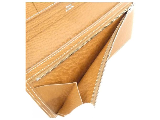 Hermès Cartera Hermes Bearn Soufflé Verso - vista 7