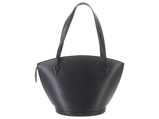 Borsa Tote Louis Vuitton Epi Saint Jacques Nero - vista 2