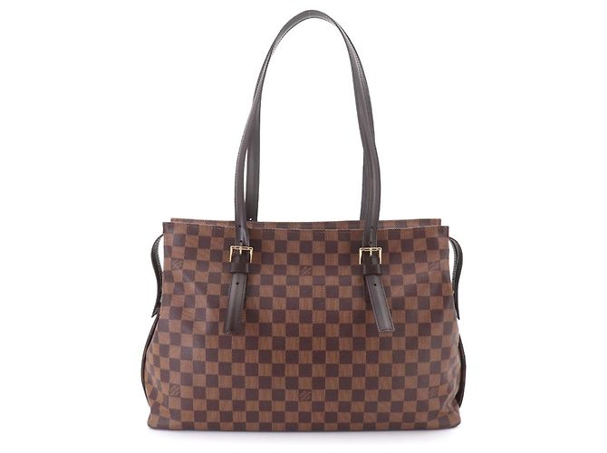 Borsa Tote Louis Vuitton Damier Chelsea Marrone Damier ebene - vista 2