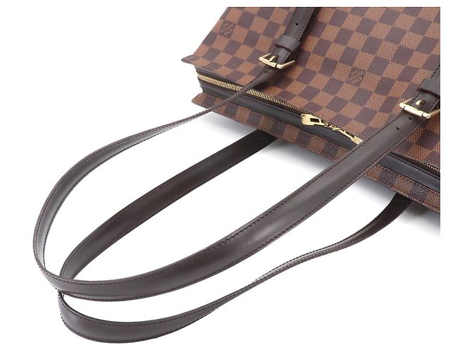 Borsa Tote Louis Vuitton Damier Chelsea Marrone Damier ebene - vista 5