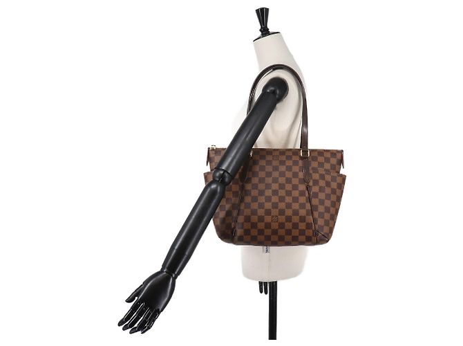 Borsa Tote Louis Vuitton Damier Totally PM Marrone Damier ebene - vista 9