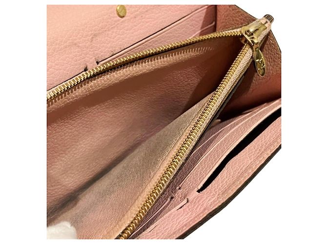 Cartera larga Pallas Louis Vuitton Castaño Rosa Monograma - vista 5