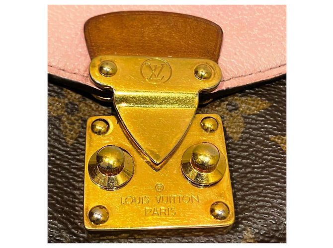 Cartera larga Pallas Louis Vuitton Castaño Rosa Monograma - vista 7