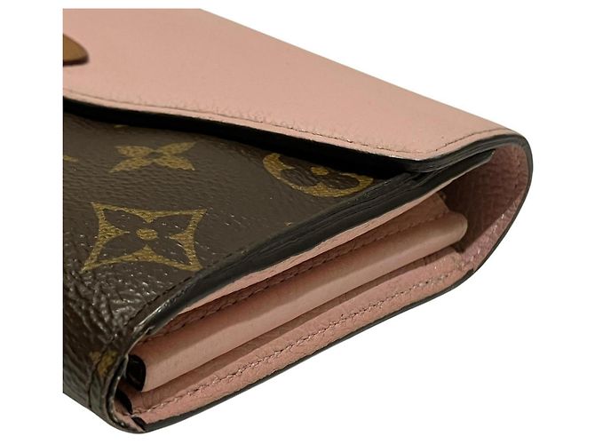 Cartera larga Pallas Louis Vuitton Castaño Rosa Monograma - vista 8