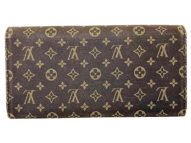 Portafoglio Louis Vuitton in Ebene e Galle Damier ebene - vista 2