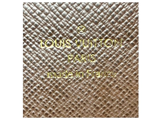 Portafoglio Louis Vuitton in Ebene e Galle Damier ebene - vista 4