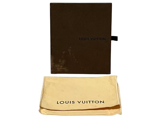 Portafoglio bi-fold Louis Vuitton Portefeuille Marco Marrone Monogramma - vista 5