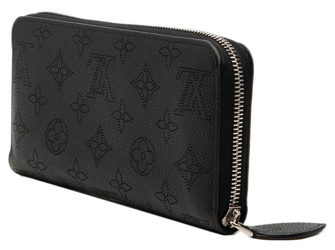 Louis Vuitton Monogram Mahina Zippy Wallet Schwarz - Ansicht 2